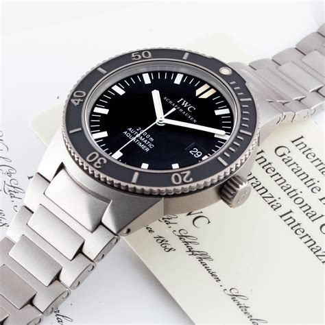 iwc aquatimer 2000 foot|IWC aquatimer 2000 titanium 3536.